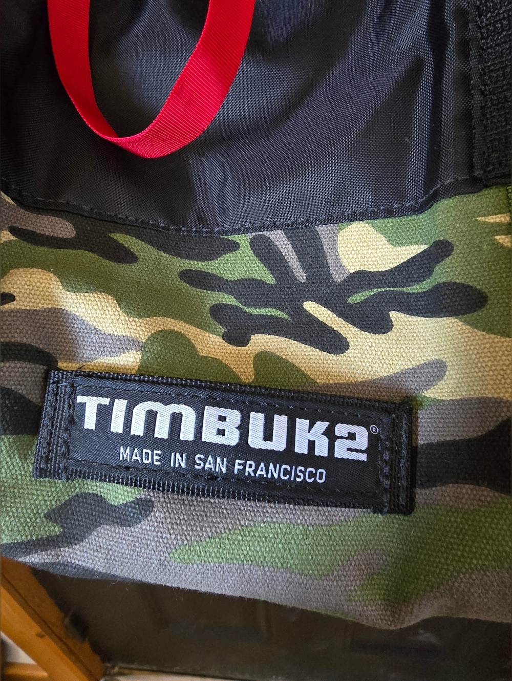 Timbuk2 Green Camo Messenger Bag - Picture 8 of 10